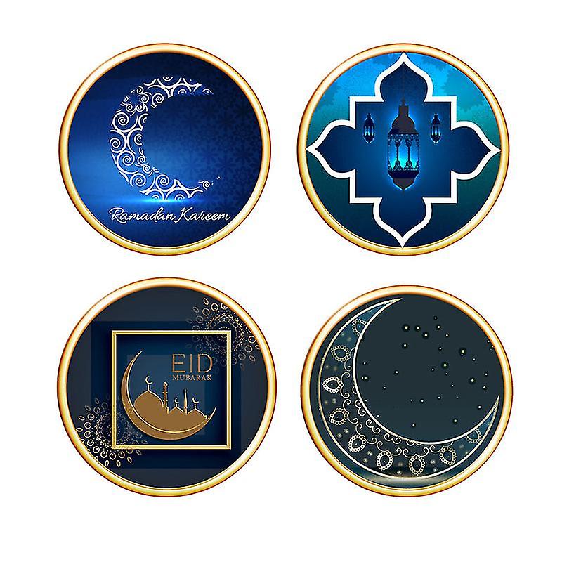 4pcs Eid Festival Stickers