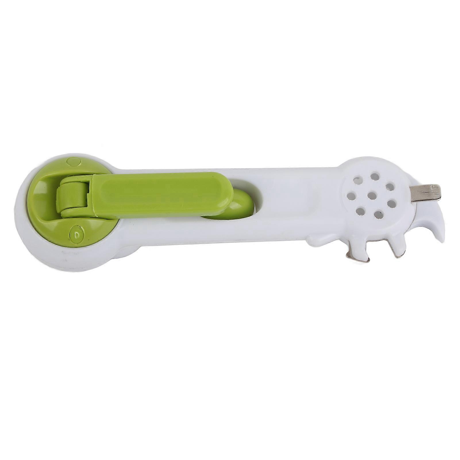 6 in 1 Can Opener ABS Ergonomic Easy To Hang Light Weight Multi Function Bottle Opener for Kitchen 