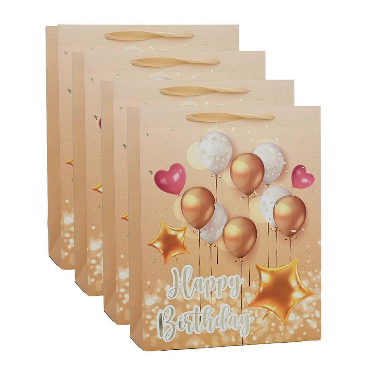 4db ajándék táska Party táskák Közepes Birtdhay táskák Boldog születésnapot ajándéktáskák