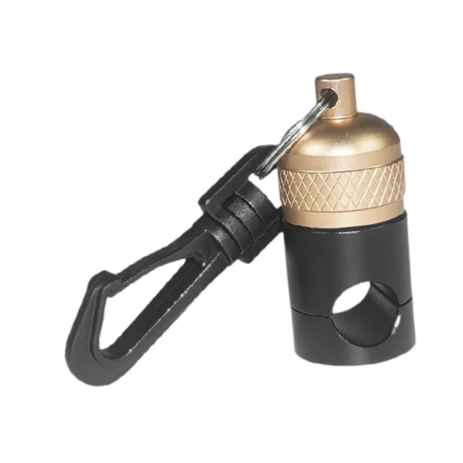 Scuba Diving Regulator Hose Holder Sturdy Quick Release with Clip Adjustable Gold