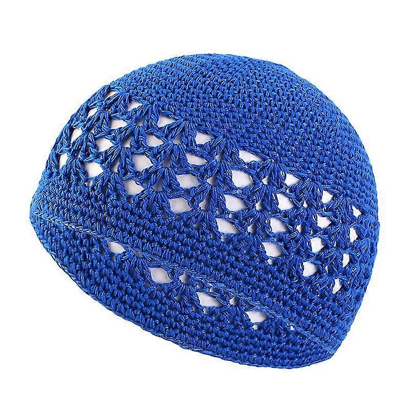 Semplice Colore Handmade Crochet Cap Per Le Donne Uomo Inverno Tenere Caldo Cappelli A Maglia
