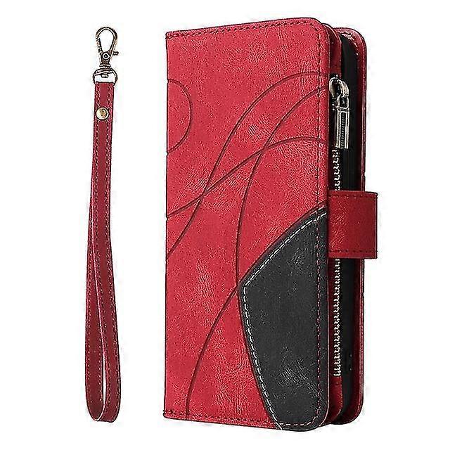 KINCJON Phone Case For Apple Wallet Card Iphone 14 Pro Max 14 Plus 13 12 11 Pro Max Mini X Xr Xs Card Holder Flip Zipper Solid Colored Pu Leather