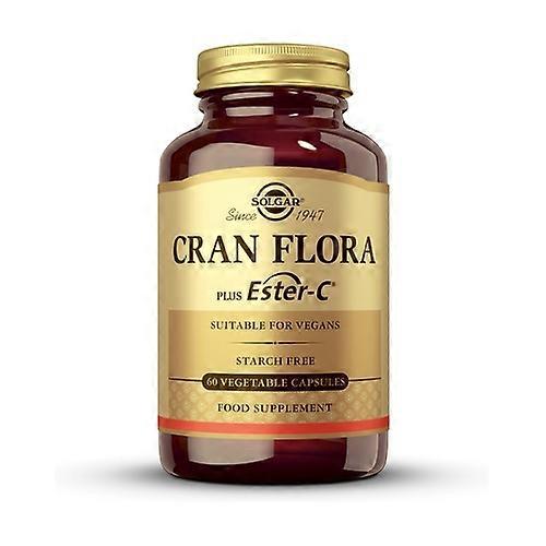 Cran Flora (Cranberry with Probiotics and Ester-C) 60 capsules