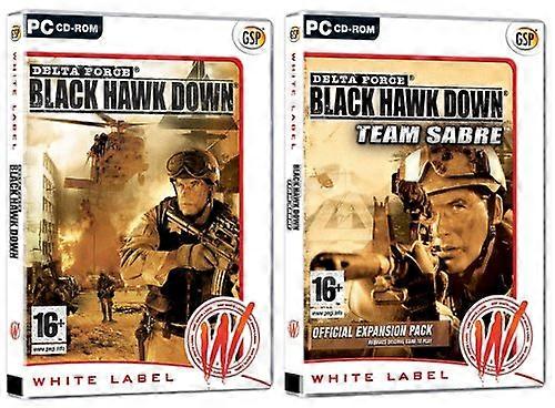Black Hawk Down  Team Sabre - Double Pack (PC) - New & Sealed