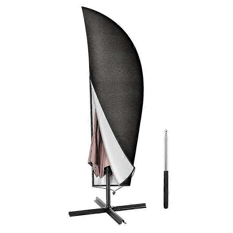 Barsinfi pol Protective Cover For Cantilever Parasol Waterproof Back