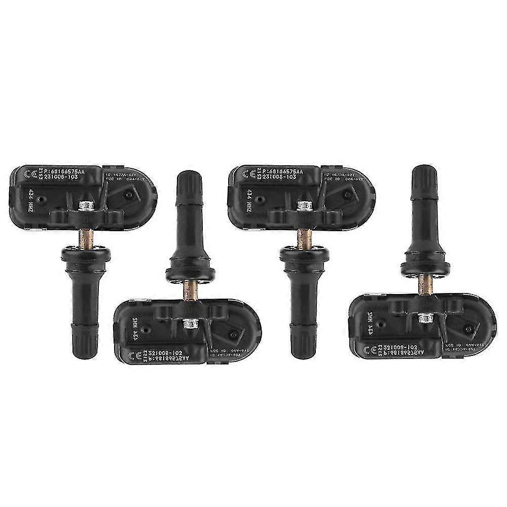 4pcs Tpms Car Tire Pressure Monitoring Sensor For Ram 1500 2500 2014-2018 68157568aa