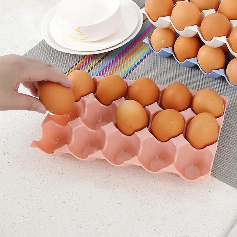 Kitchen Egg Storage Box Storage Box Refrigerator Storage Eggs 15 Grid Plastic