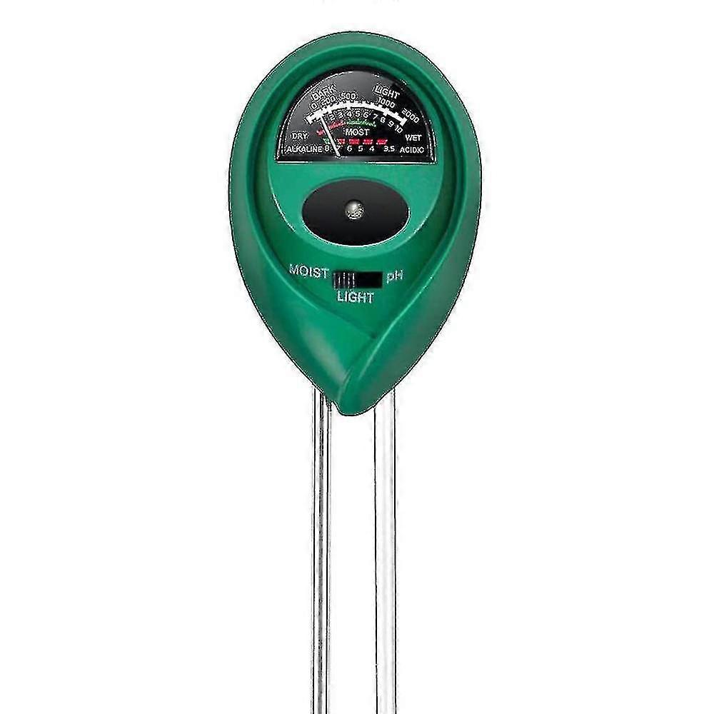 Soil Ph Meter 3 In 1 Soil Tester Moisture, Light, Ph, Garden, Farm, Plant, , Indoor, Lawn Care, Water Soil, Horticultural Soil Moisture Meter Sensor