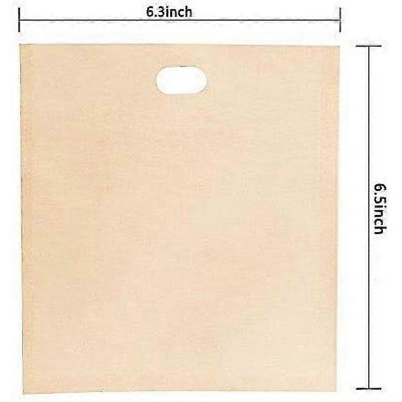 10 Pcs Reusable Toaster Bags Non-stick Sandwich Bags Heat Resistant