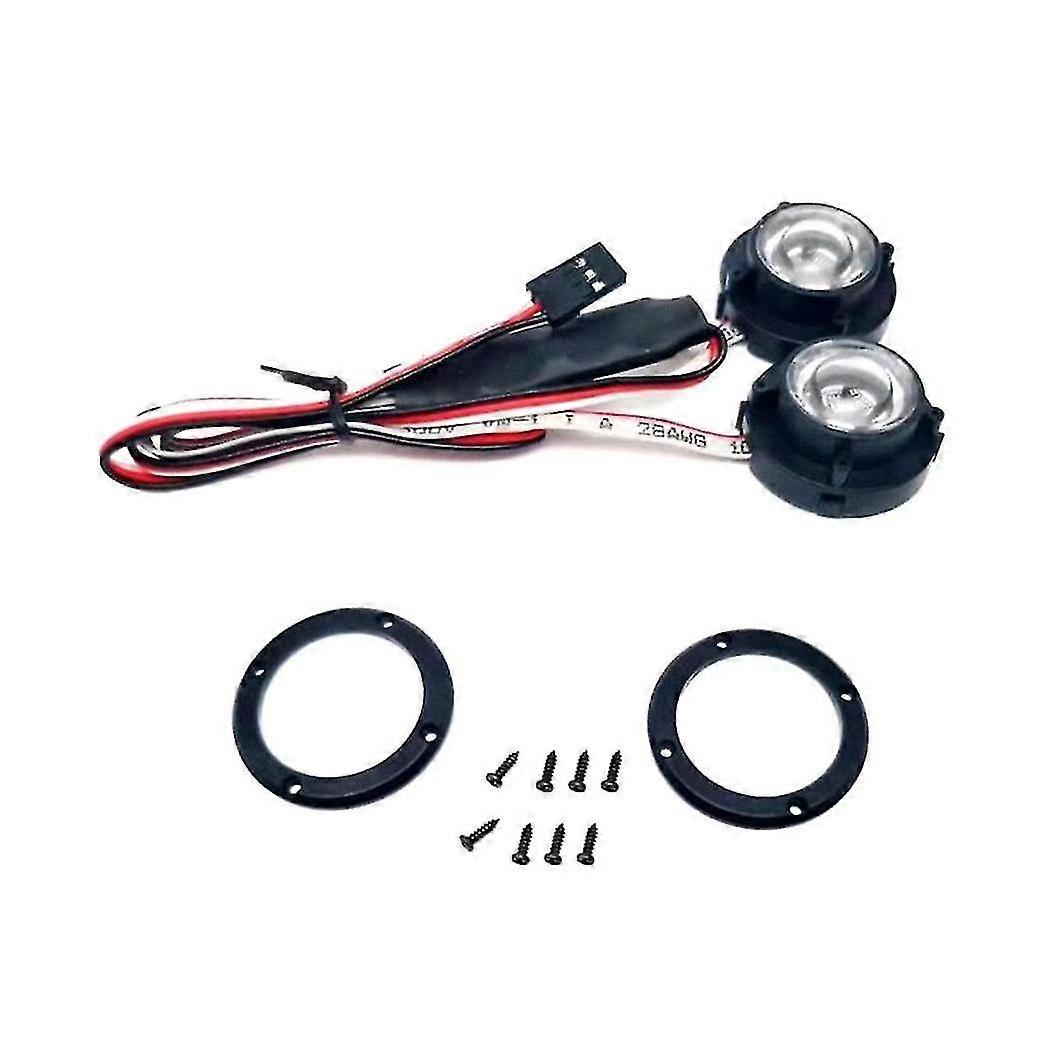 Remote Control Car Led Headlight Seven-color Flowing Water Atmosphere Lamp Diy Remote Control Car