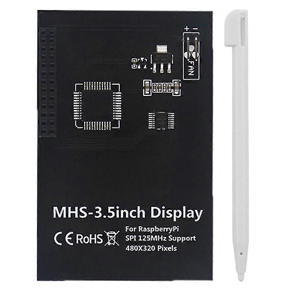 3.5 Inch Touchscreen 480X320 for 4B/3B+/3B TFT LCD Module Screen Display with Touchpen, Black