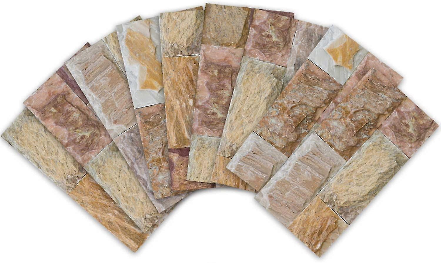 27pc Pvc Self Adhesive Rectangular Tile Stick