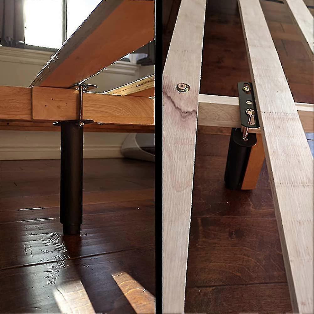 2pcs Adjustable Height Center Support Leg For Bed Frame, Bed Center ...