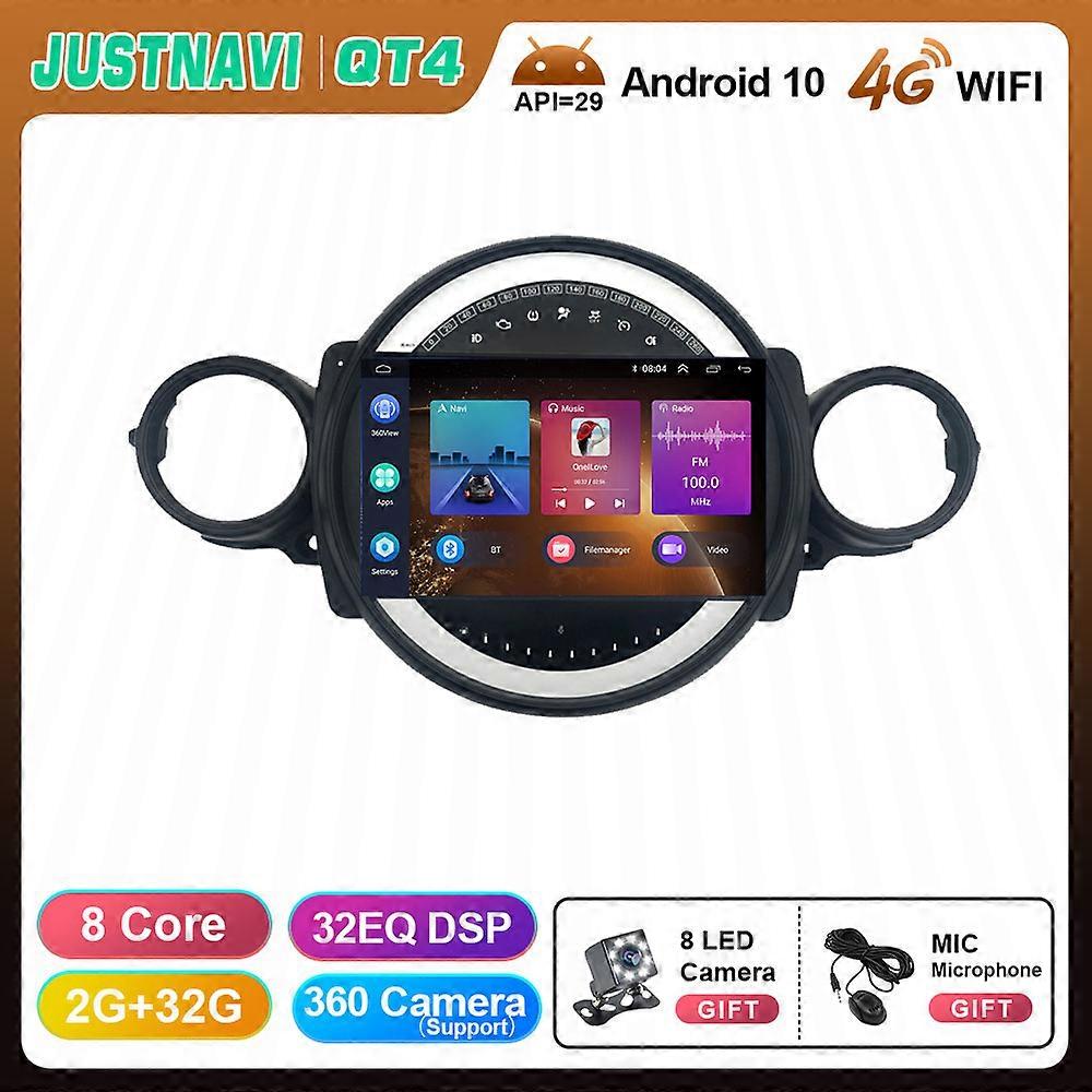 Redkid QT5 360 For MINI COOPER R56 R60 2007 - 2014 Car Dvd Multimedia Player Radio Android 10.0 Octa