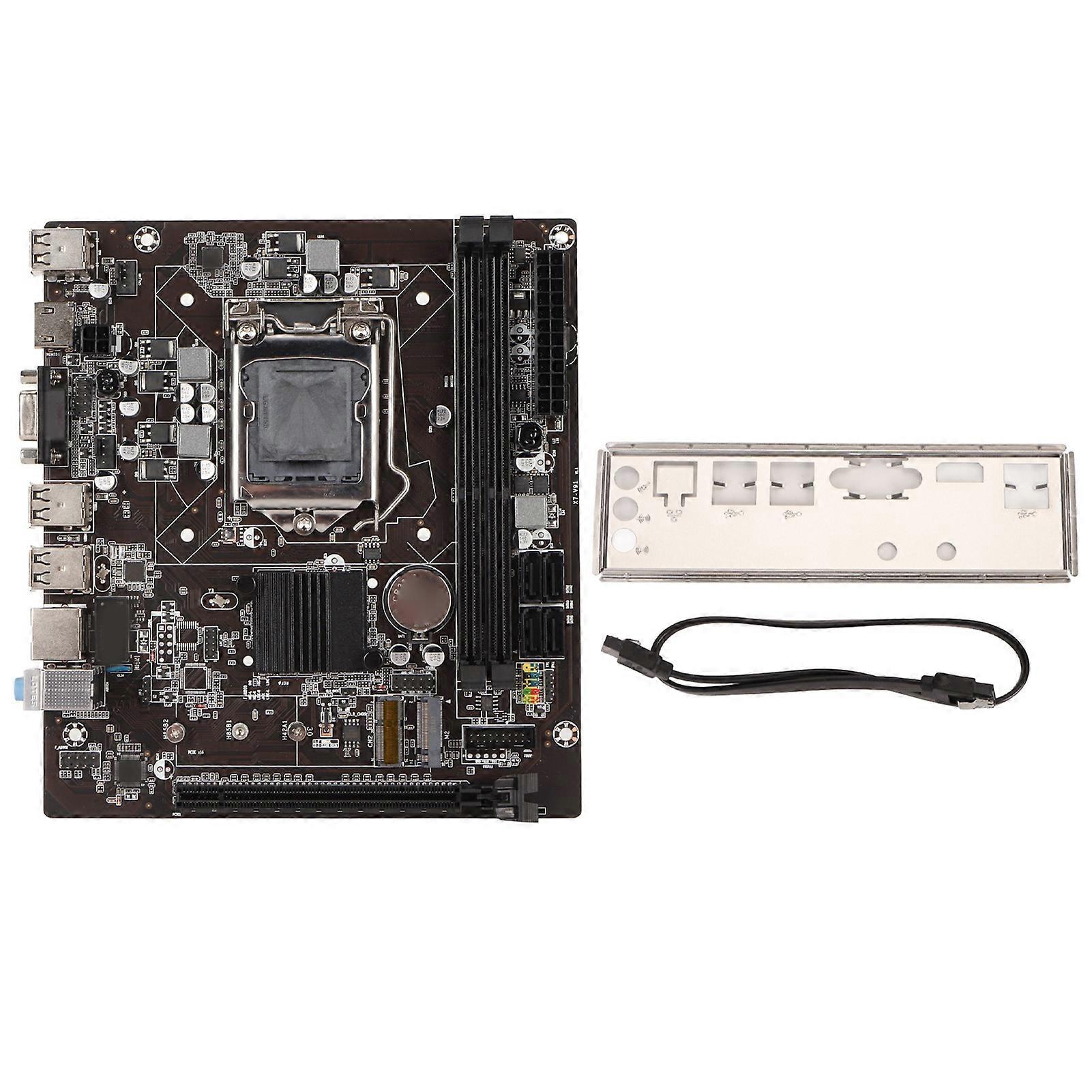 LGA 1155 μητρική πλακέτα WiFi M.2 VGA HD εξόδου διπλού καναλιού DDR3 6 USB2.0 PCIE X16 μίνι ITX μητρική πλακέτα για υπολογιστή PC YEMMA