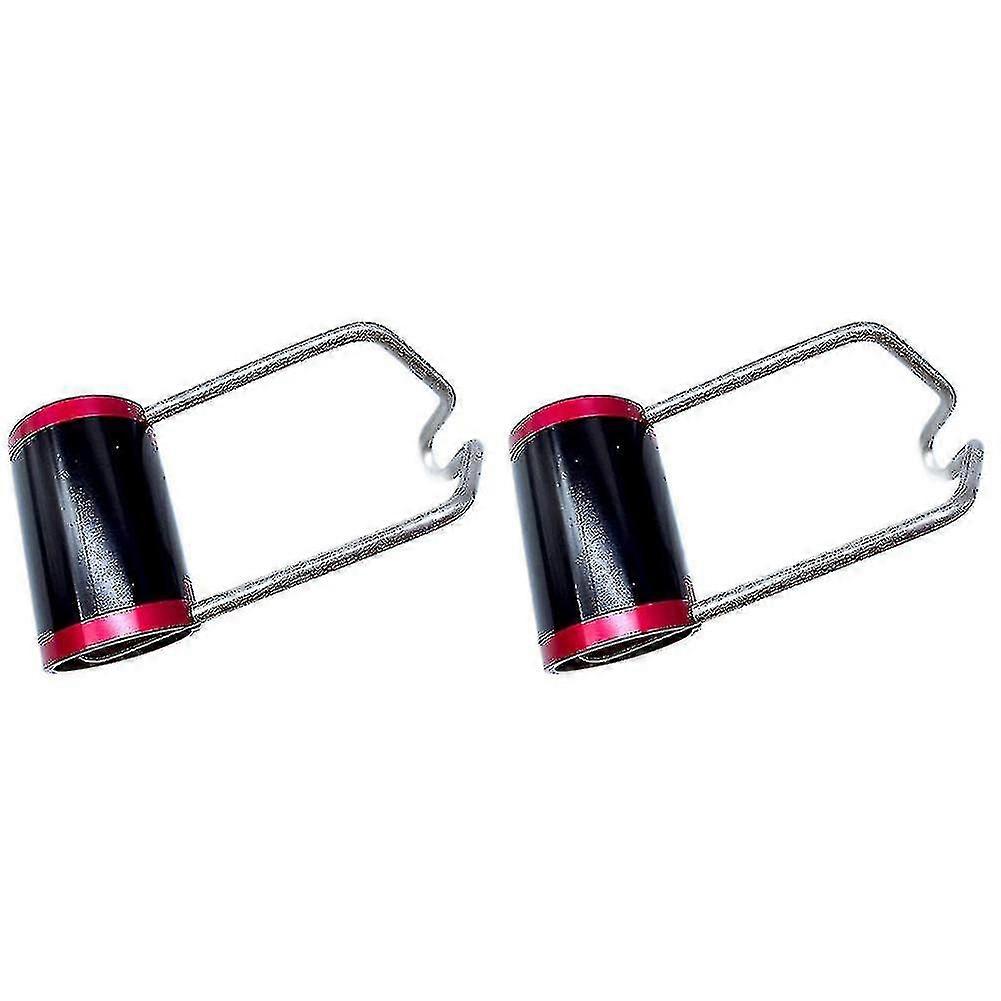 2x Superlight Front Light Bracket Bike Light Holder(black Red)