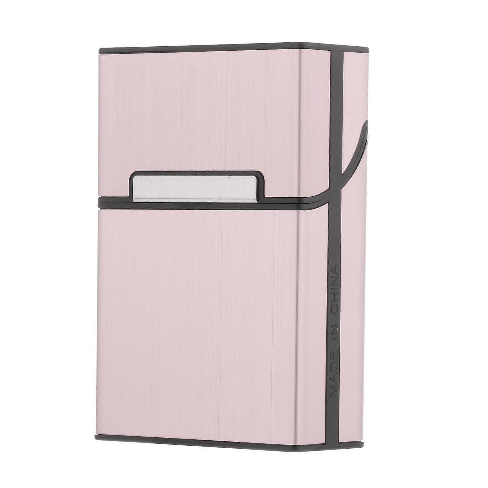 20 Cigarette Case Waterproof Regular Size Box Holder Accessory Pink