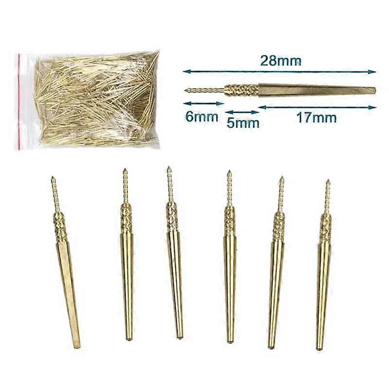 1000 חתיכות מכשיר דנטלי סיכות פליז למעבדת שיניים