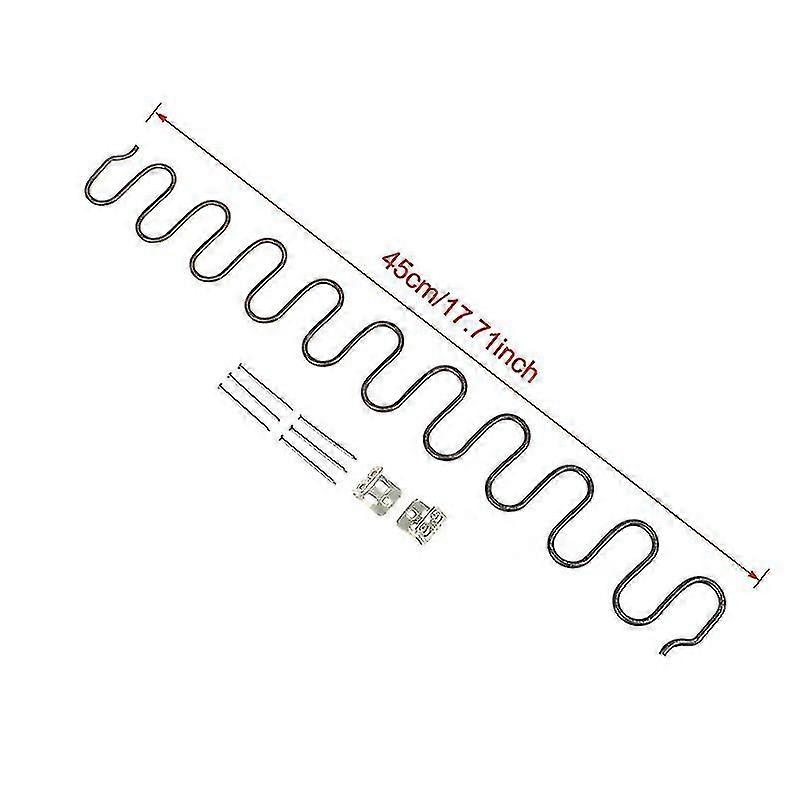 Molas de Substituição para Sofá-Cadeira, Mola de Móveis com Clipes, 45cm 50cm 60cm 65cm 70cm de Comprimento Ressort Hardware-yu