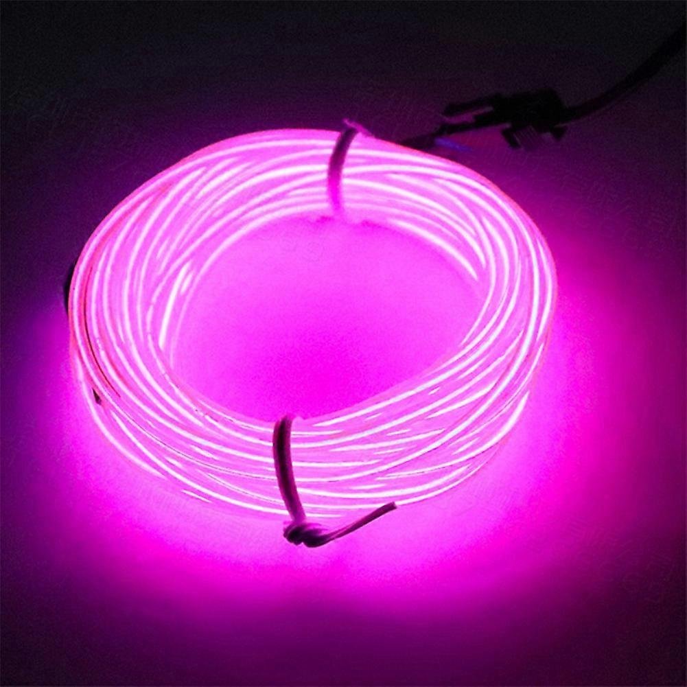 Car Interior Footwell LED Strip Lights Glow EL Wire String Atmosphere Lamp