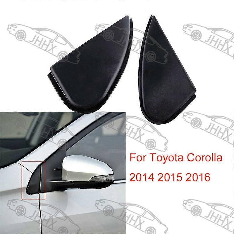 Compatible Corolla Corolla 2014--2016 Reflective Rearview Mirror Reversing Mirror Fender Triangular Plate Cover Trim