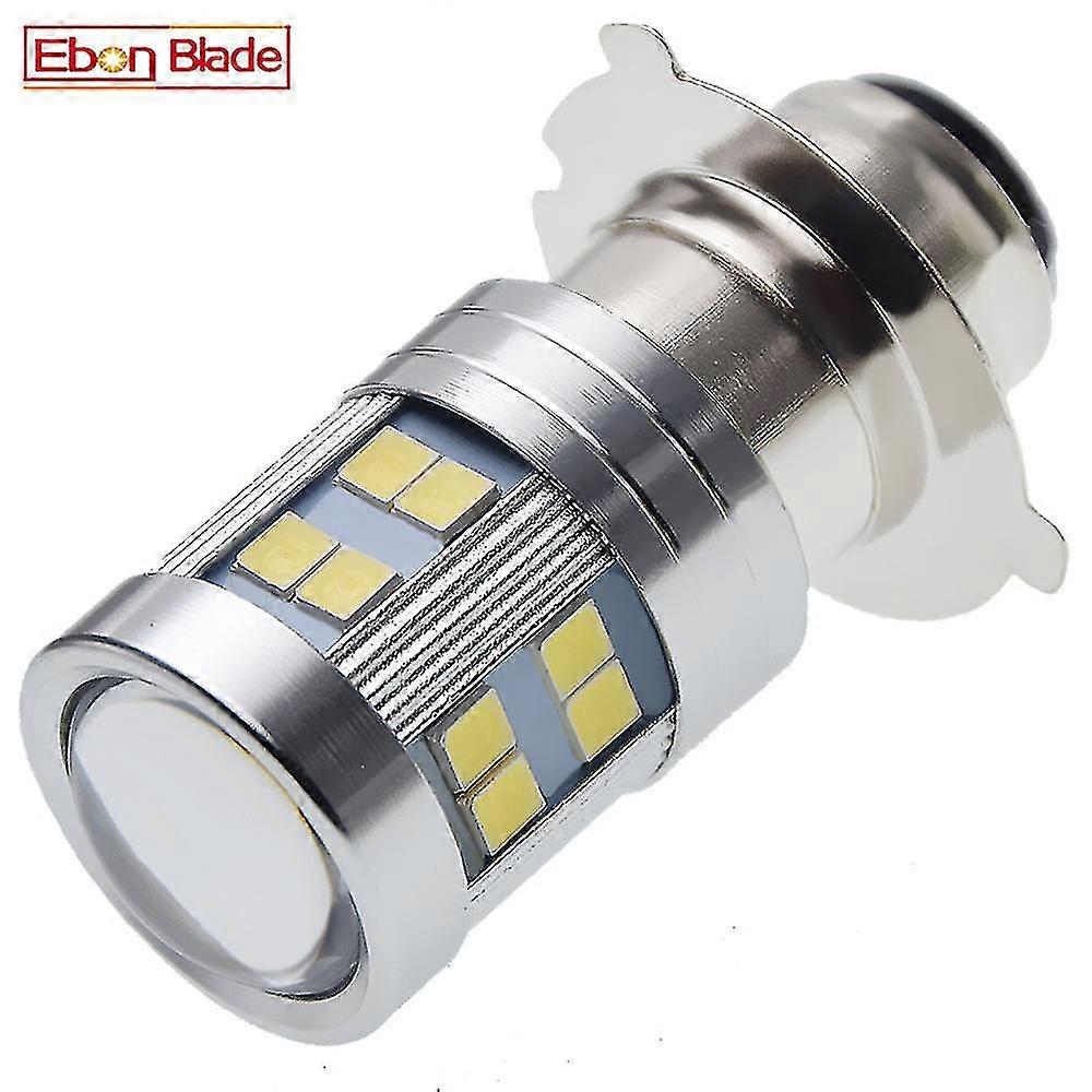 1pcs 6v 12v μοτοσικλετών οδήγησε βολβούς προβολέων P15d-25-3 υψηλή χαμηλή σκάλα μοτοσικλετών σκούτερ μοτοποδηλάτων ATV μπροστινό φως προβολέων 800lm 6000k-YuJia