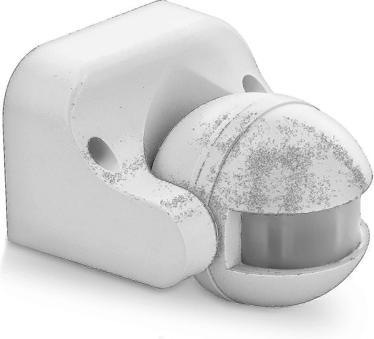 1x Infrared Motion Detector Wall Mountable 180 Tilt12m Range White