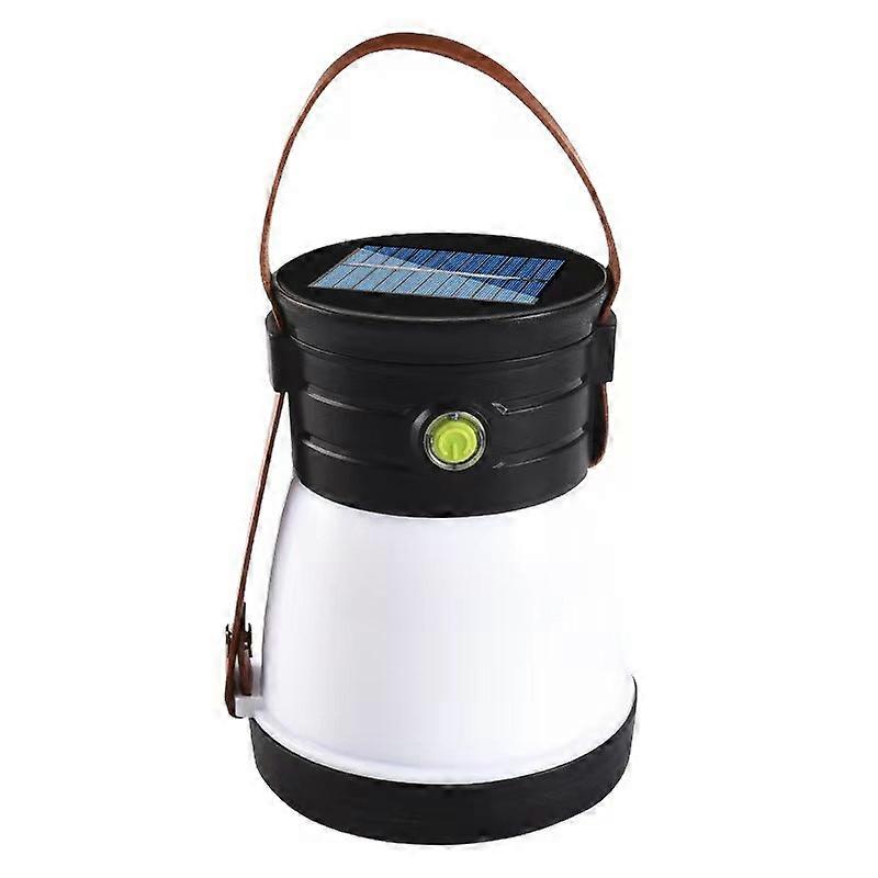 Outdoor camping light, USB emergency light multi-function tent solar charging LED strong light camping light