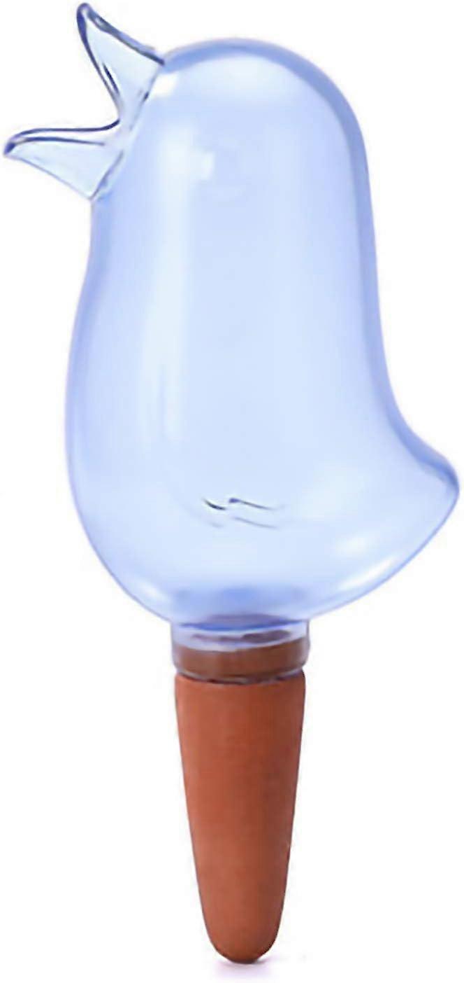 Self Watering Spike Bird Shaped Automatic Terracotta Plant Watering Device with Water Control Valve Slow Release Plant Watering Spikes Suitable for Al