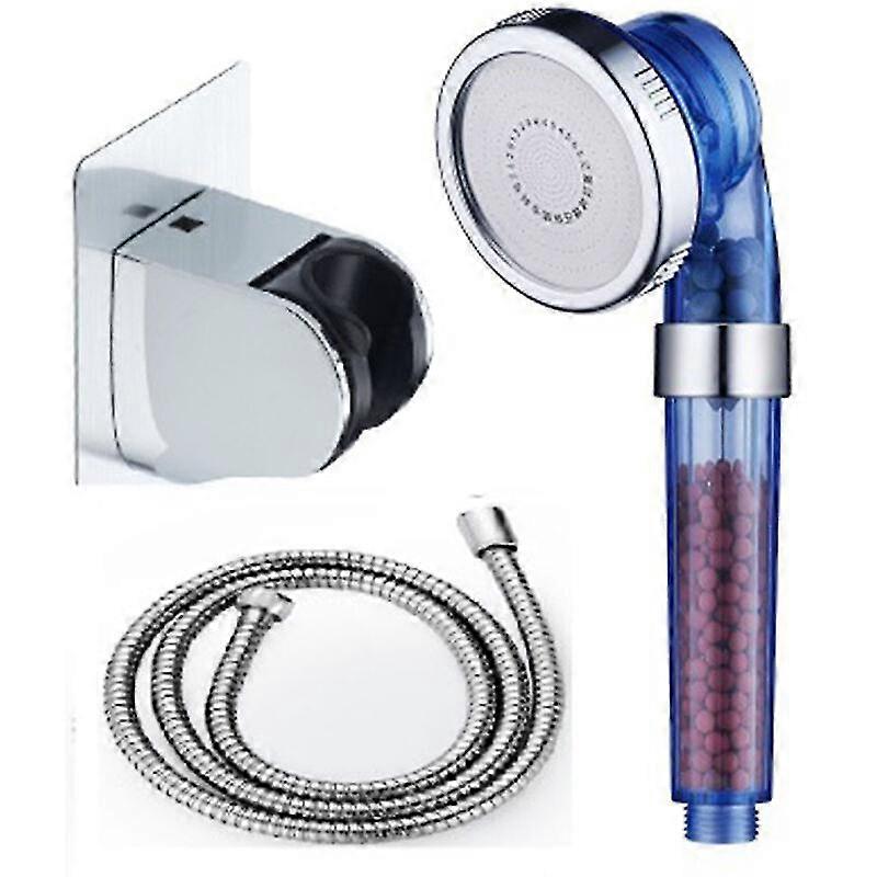 Negative Ion Three-speed Shower Nozzle Water-saving Pressure Multi-function Filter Hydrotherapy Shower Nozzle