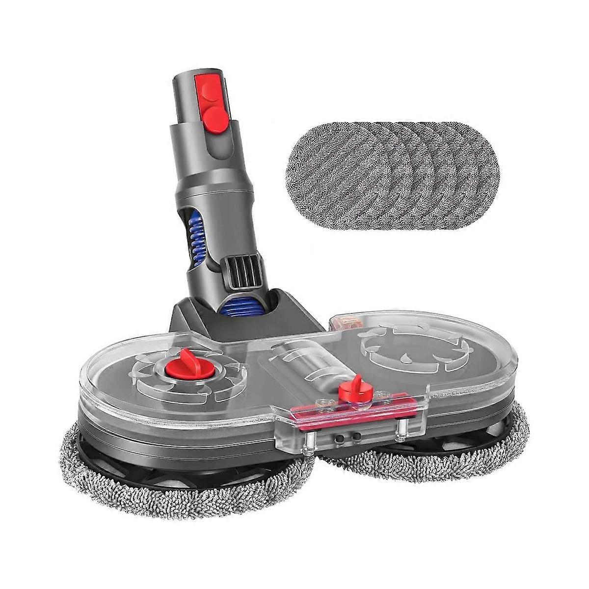 Electric Mop Attachment for V12 Detect Slim Vacuum Cleaner Mop Attachment with 6 Mop Pads and Removable Water Tank