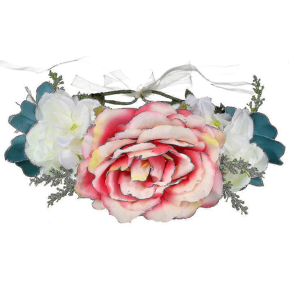 Brud Tiara Fy Blomsterkrans