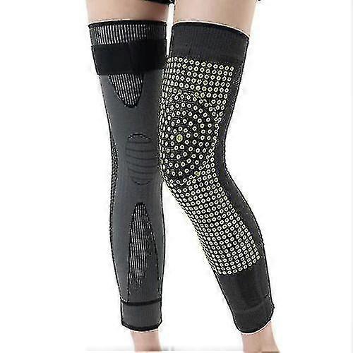 Reduce Fast Mugwort Acupressure Self-heating Shaping Sock Detox Knee Pad Unisex -SC