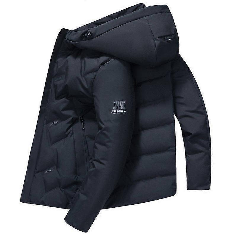 Mens Down Jacket Coat Hooded Puffer Jacket Winter Coat Outerwear