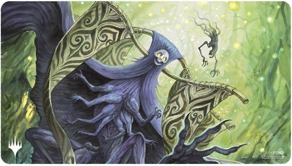 MTG Duskmourn Playmat Mythic Cycle Πράσινο