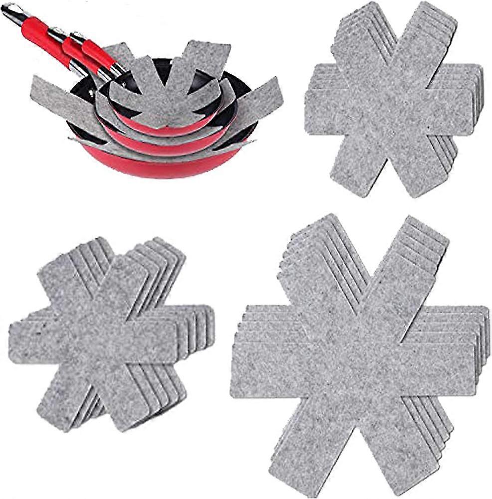 Pan and Pan Protector, 15 Piece Pan Protector 3 Sizes, Premium Separate