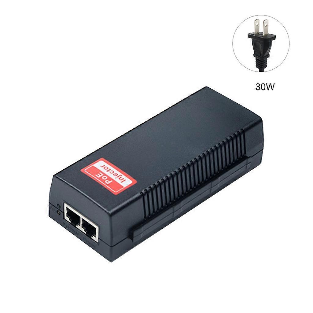 PSE30TG Single Port PoE Injector Adapter 30W 10/100/1000Mbps IEEE802.3af/at