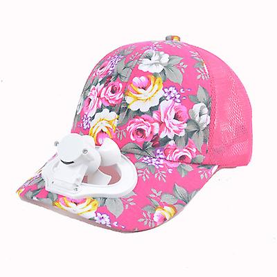 Korea Usb vifte visir cap blå rask tørr