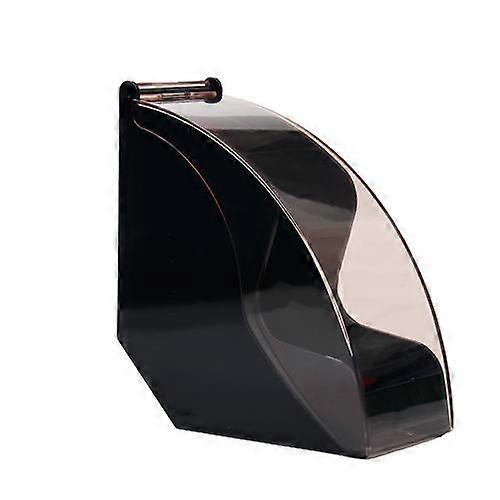 Coffee filter box, coffee bar storage rack, acrylic hand brewed coffee, dustproof filter box, coffee utensils