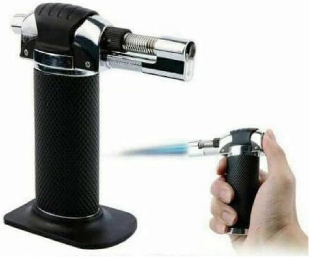 Blow Torch|Butane Torch|Heat Gun|Kitchen Gadgets|Lighter|Refillable Butane Gas Torch Lighter with Safety Lock|Welding Soldering Plumbing masterChef Co