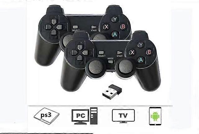 2.4G Wireless Gamepad Android TV pc computer TV handle one in two double doubles handle
