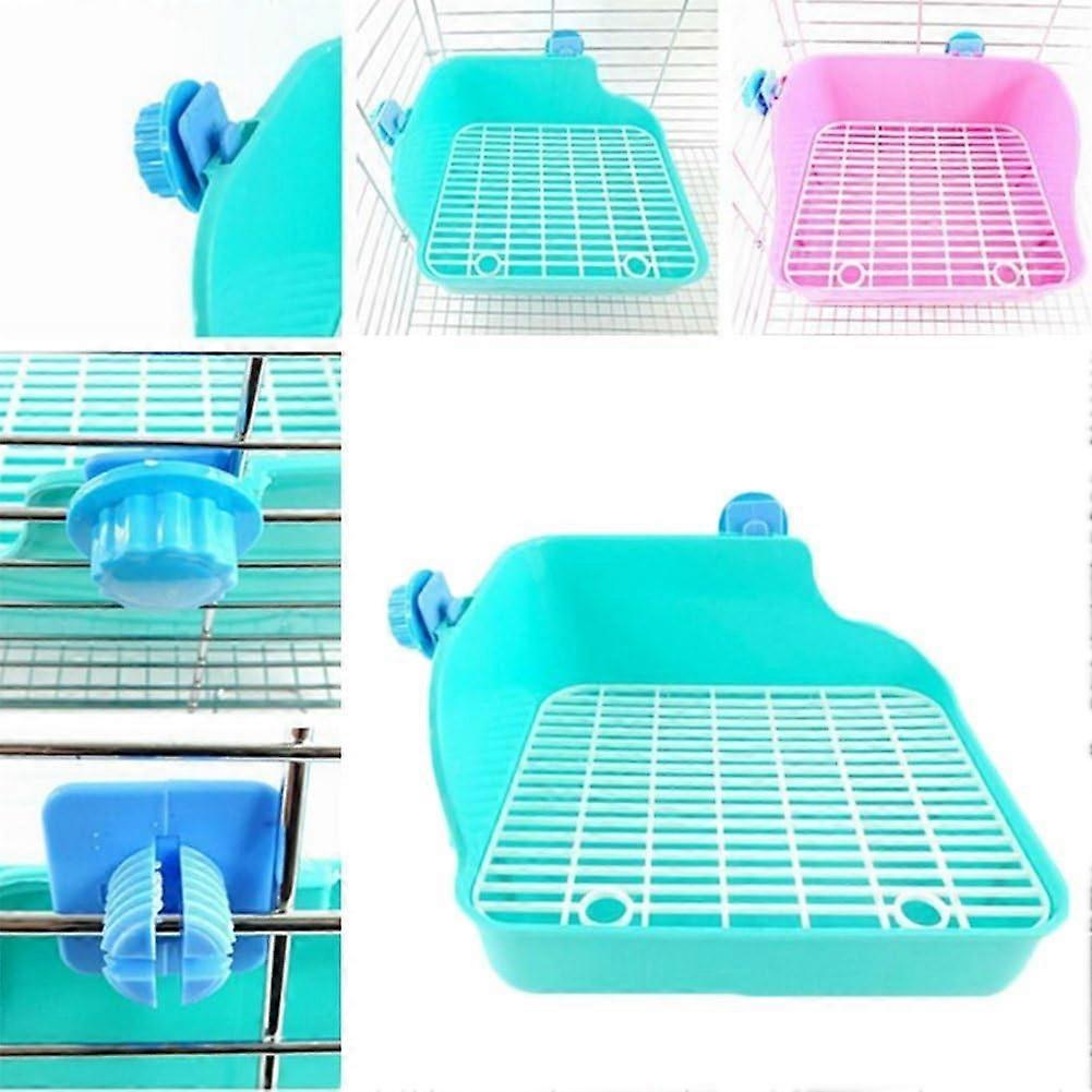 Evcil Hayvan Tuvalet Çöp Kutusu Tuvalet Evi Köşe Çöp Kutusu Tavşan Çöp Kutusu Tuvalet Evcil Hayvan Tuvaleti