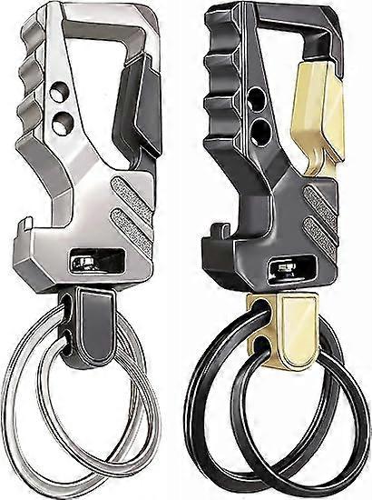 Key Rings Bottle Opener Keychain Car Keys Tactical Carabiner Keychain with Clip