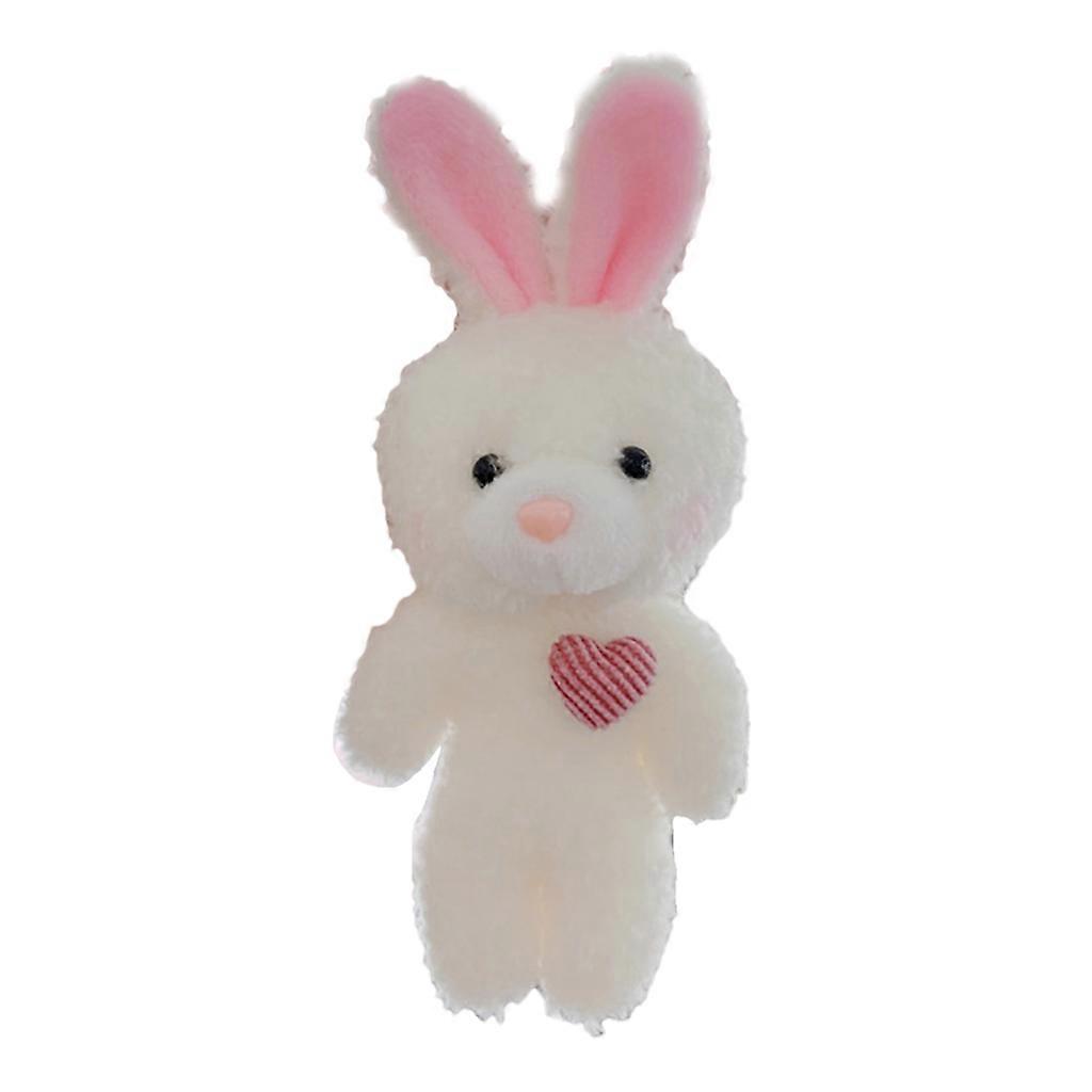 Mini Cute Plush Bear Keychain Fluffy Stuffed Animals Keyring Lovely Pendants