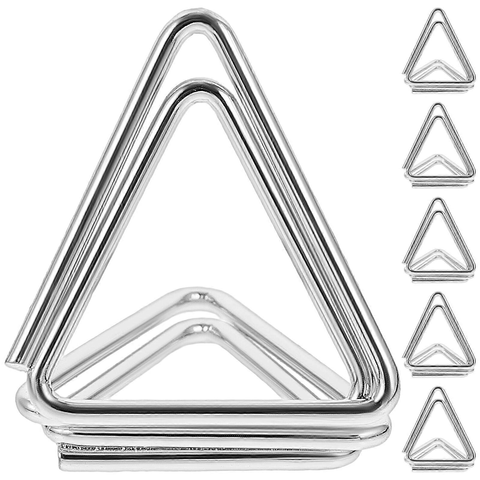 6Pcs Triangle Table Card Holders Place Card Holders Wedding Table Number Holders Photo Holder Clips