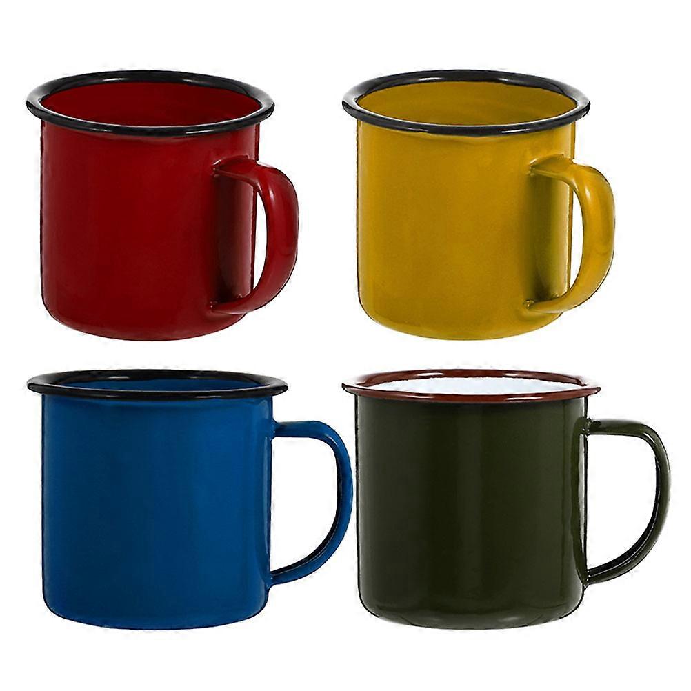 4Pcs Household Water Cups Convenient Juice Mugs Multi-function Milk Cups Home Accessory