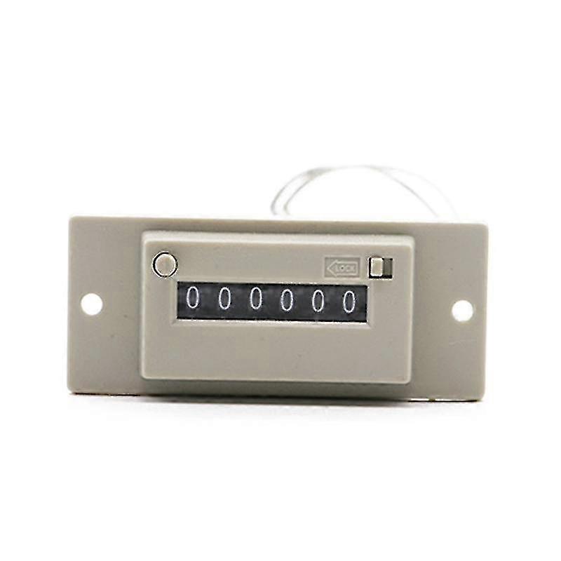 6 Digit Electromagnetic Pulse Counter Tool Ac220v / Ac110v / Dc 24v / Dc 12v