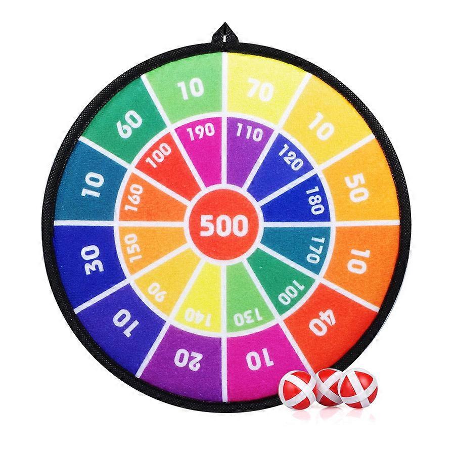 Dart Toys For Kids, Double Sided Safe Dart Board For Kids(1Pcs, Multicolour)