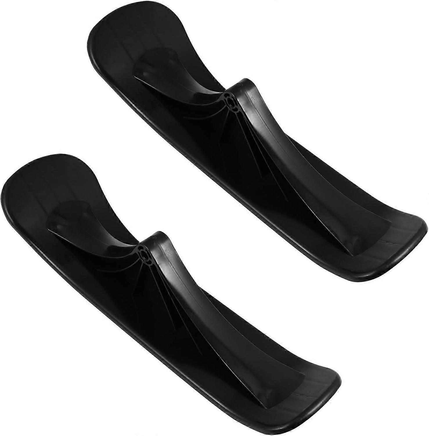 Sled Snowboard Sled Set Snowboard Sled Zimní Skateboard Balanční Kolo Snowboard Lyže Set (Černá) (2ks)