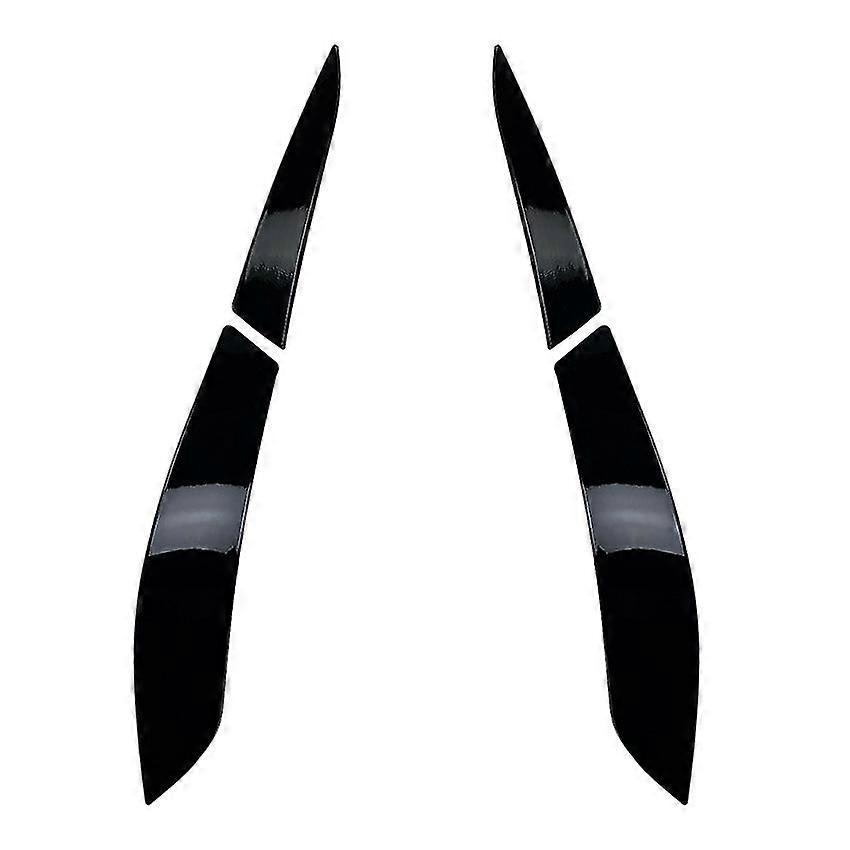 Car Rear Headlight Eyebrow Cover Trim Head Light Lamp Sticker For 2009-2012 Golf 6 Mk6